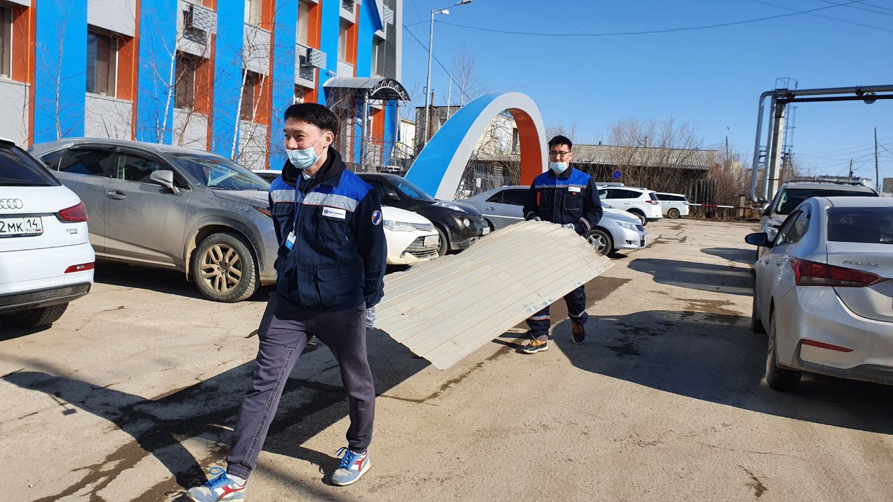 Работники дизельной службы