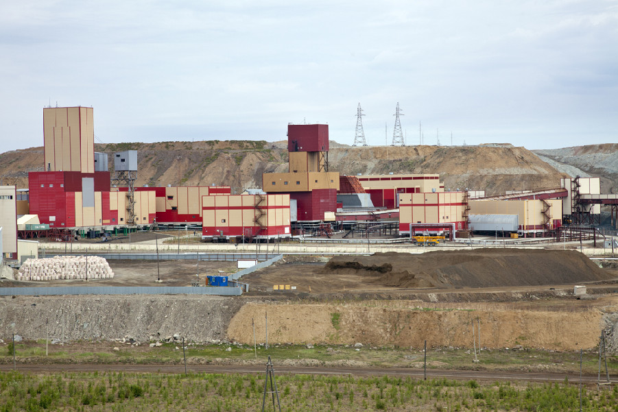 Mirny underground mine complex