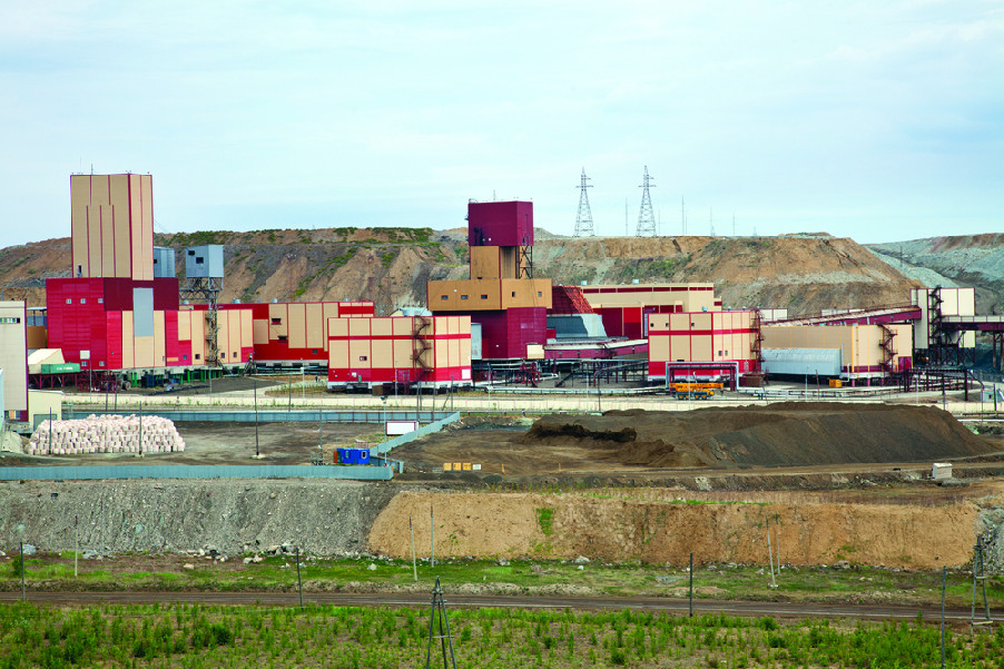 Mirny underground mine complex