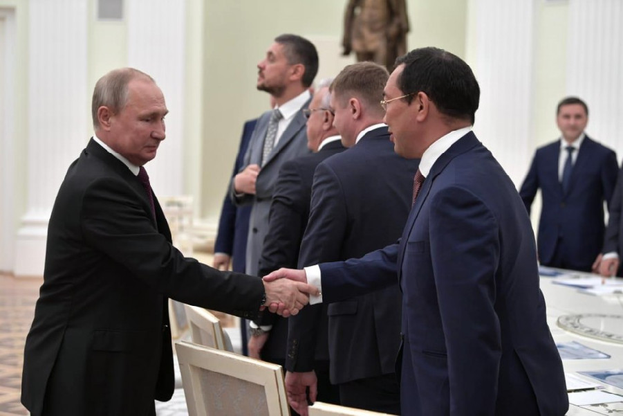 Путин и Николаев