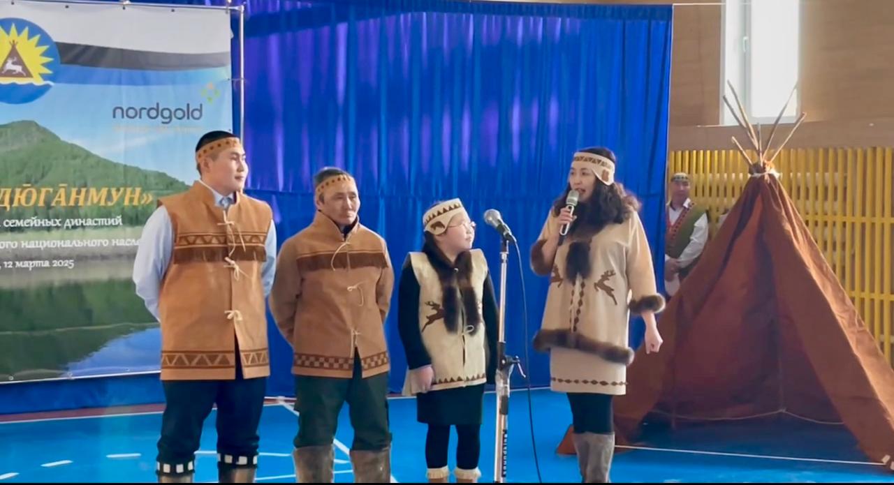 Семья Габышевых победителей конкурса