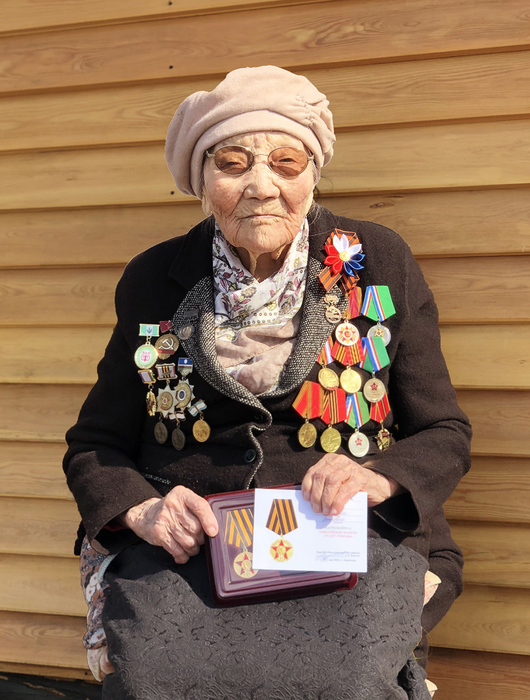 Матрена Петровна Петухова 95 саастаах