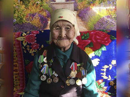 Мария Алексеевна Прокопьева  102 саастаах